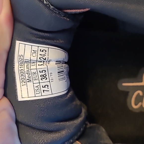 Brooks Ghost 12 Running Shoes Pink and Grayish Blue Size 7.5 - Picture 6 of 7